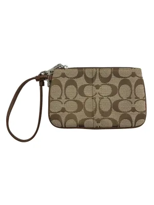 Brown Mini Wrist Pouch