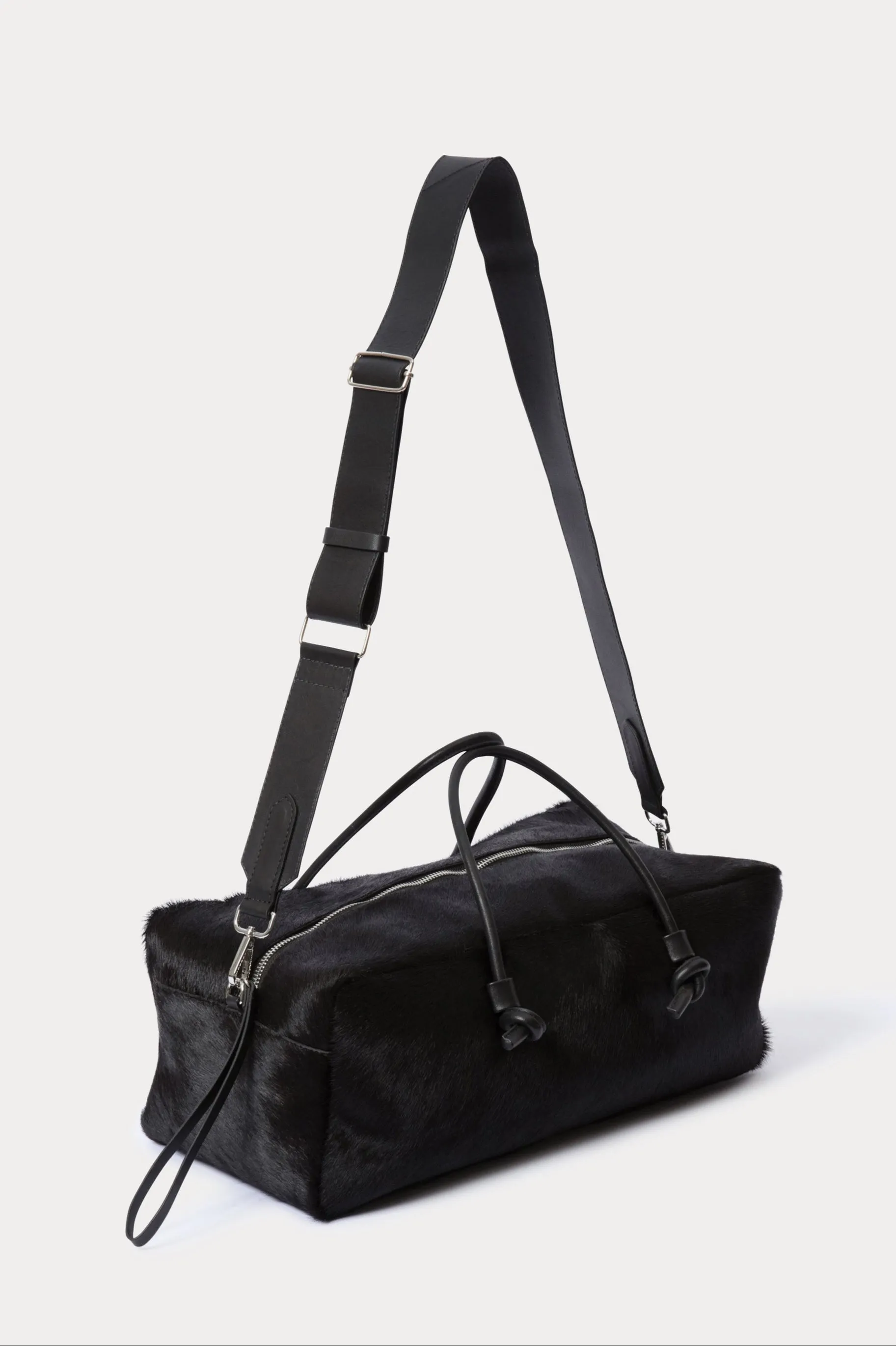 Brynd Large Box Bag in Black