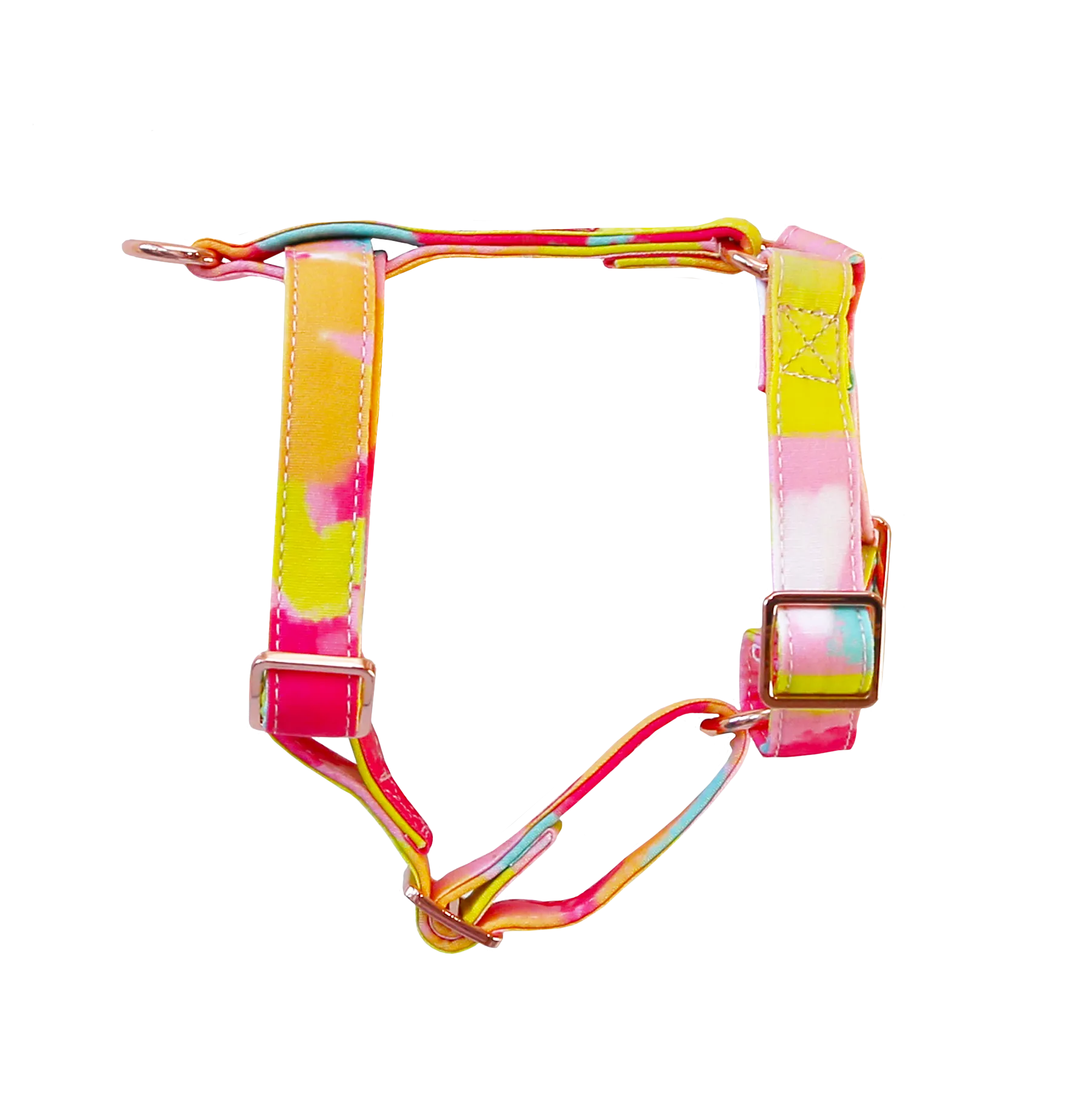 Bubblegum blush strap harness