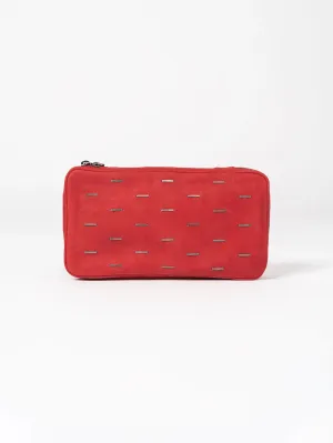 Bullskin Wallet with Silver Staples