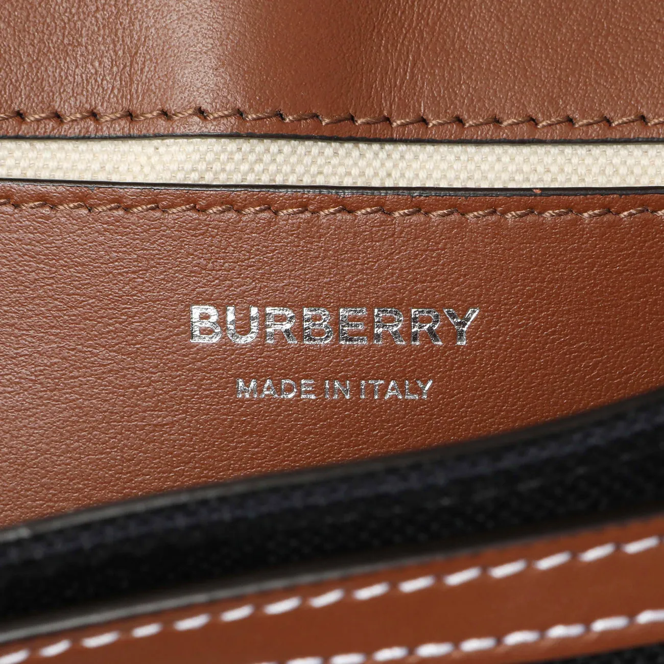 Burberry Black Canvas Horseferry Note Crossbody