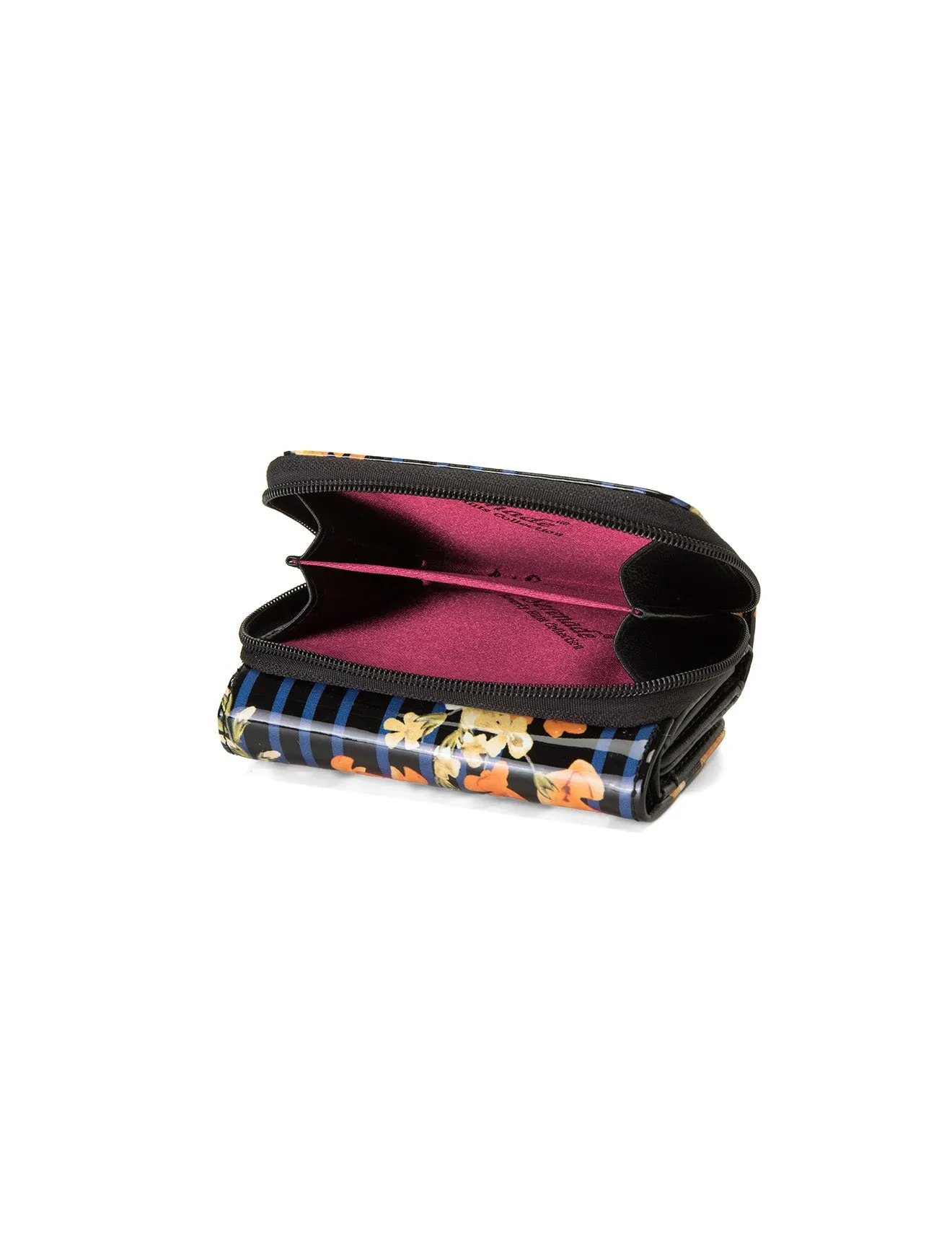 BYRONY SML PATENT LEATHER WALLET WITH RFID-WSN9103- NEW IN