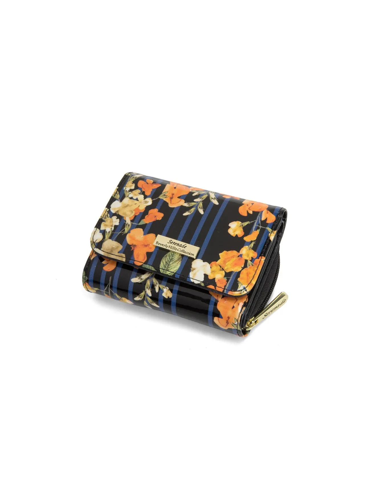 BYRONY SML PATENT LEATHER WALLET WITH RFID-WSN9103- NEW IN