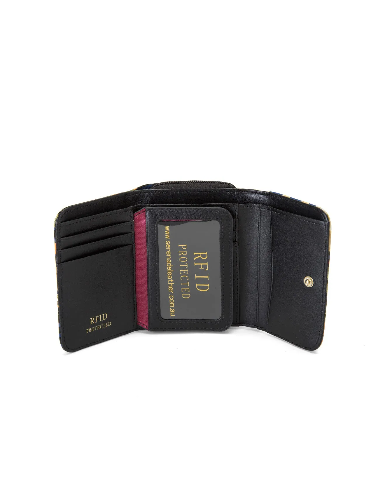 BYRONY SML PATENT LEATHER WALLET WITH RFID-WSN9103- NEW IN