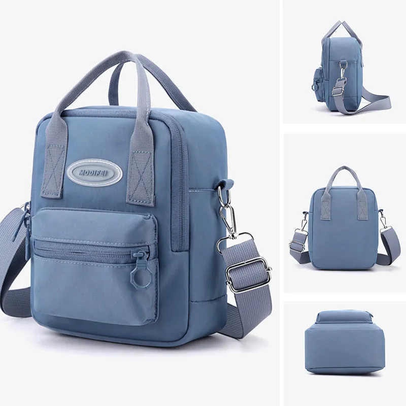 Canvas Handle Messenger Bag