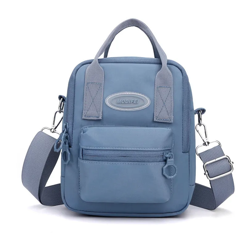 Canvas Handle Messenger Bag