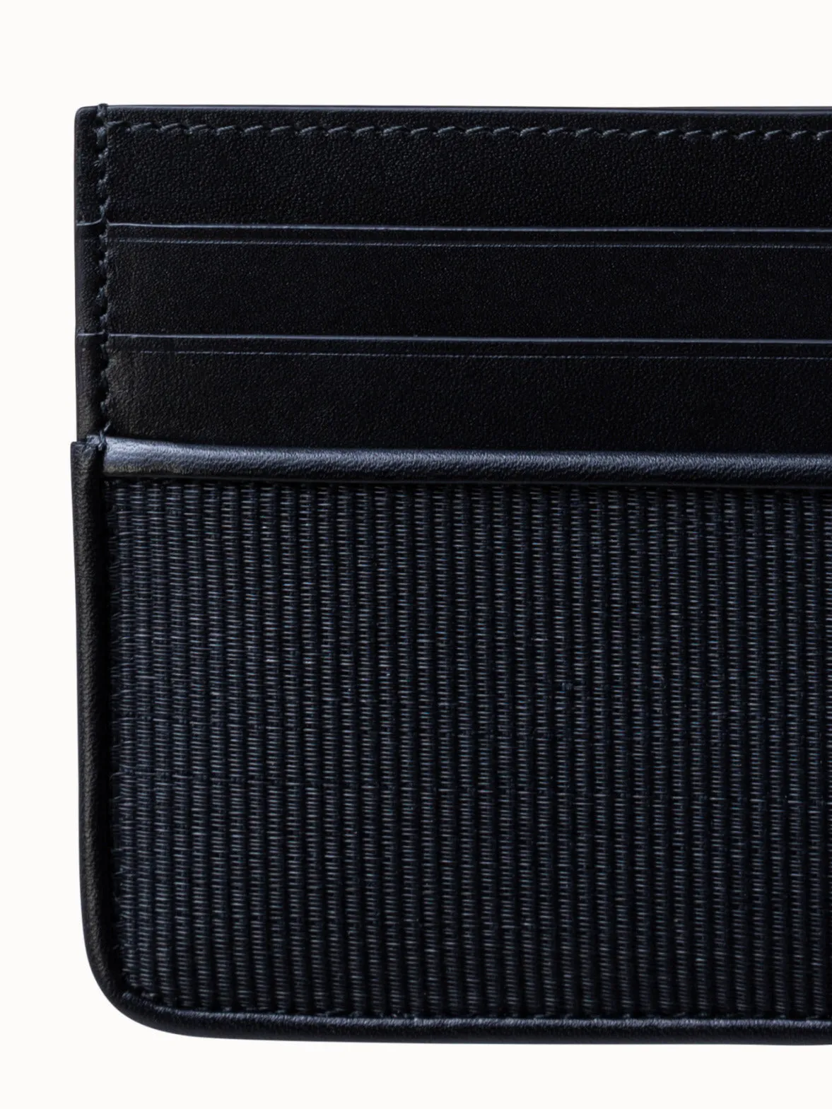 Card Holder in Horsehair and Leather