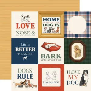 Carta Bella - Best In Show - 12x12 Single Sheet / Best Friend Breeds