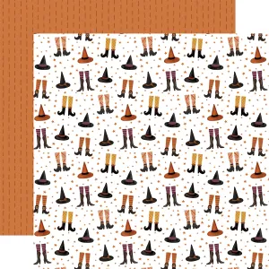 Carta Bella - Halloween - 12x12 Single Sheet / Witchcraft Wardrobe