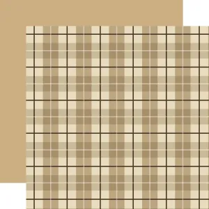 Carta Bella - Tartan No. 3 - 12x12 Single Sheet / Durham Plaid
