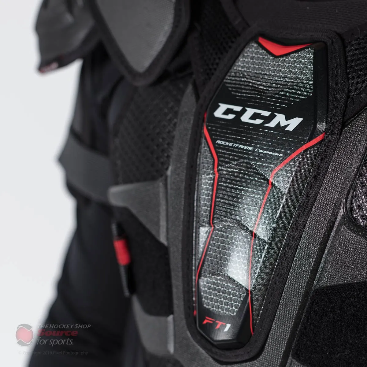 CCM Jetspeed FT1 Junior Hockey Shoulder Pads