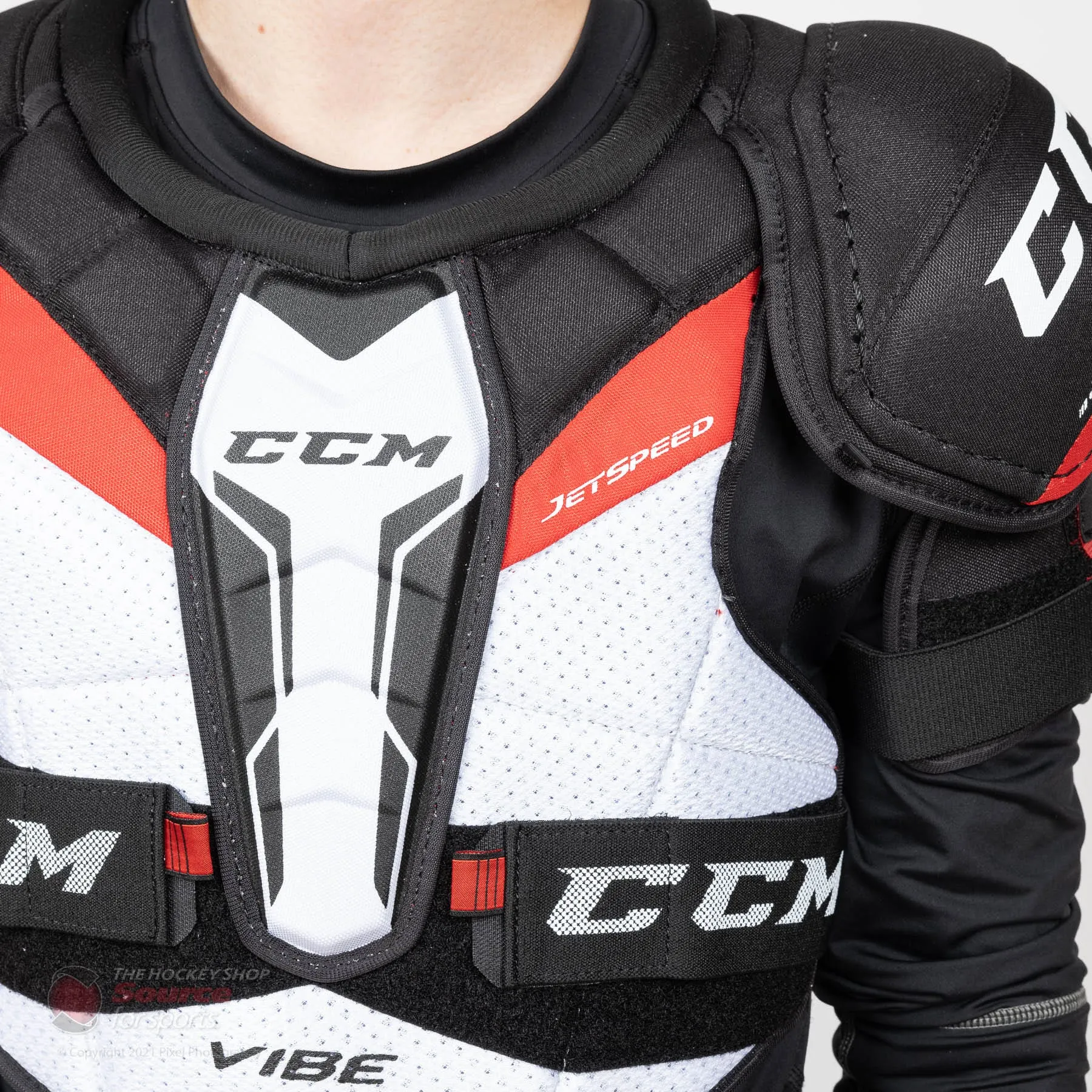 CCM Jetspeed Vibe Senior Hockey Shoulder Pads - (2021)