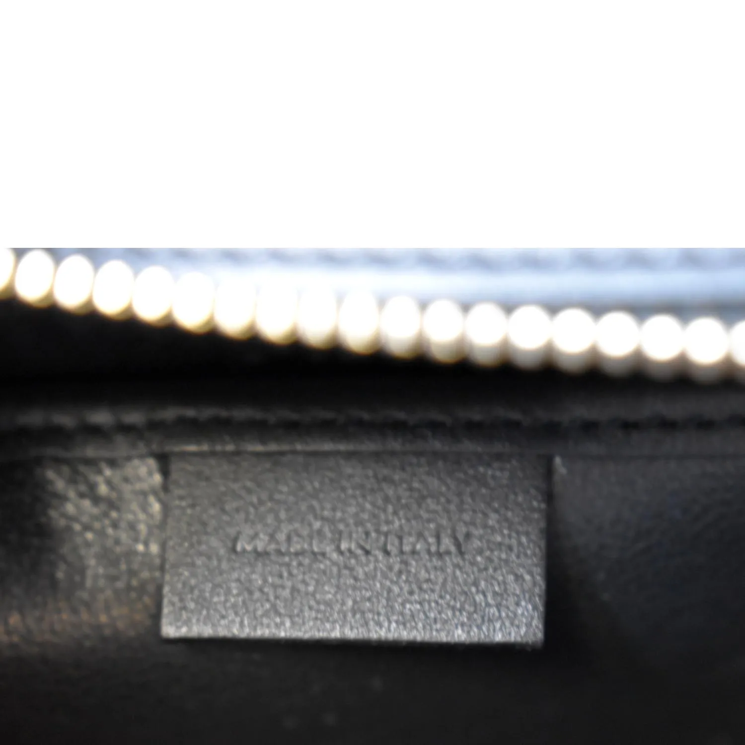 CELINE Nano Luggage Smooth Leather Tote Crossbody Bag Black