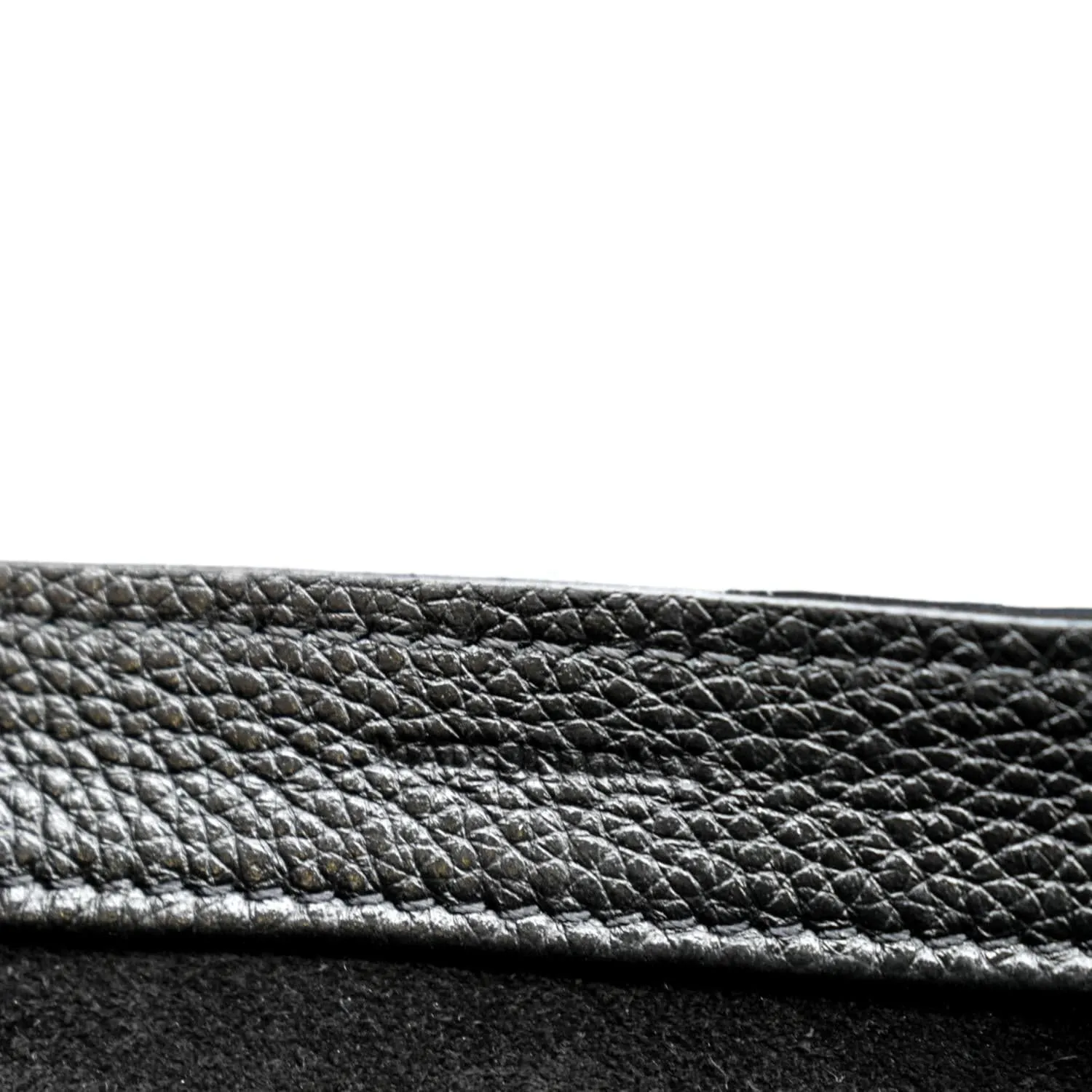 CELINE Teen 16 Calfskin Leather Crossbody Bag Black