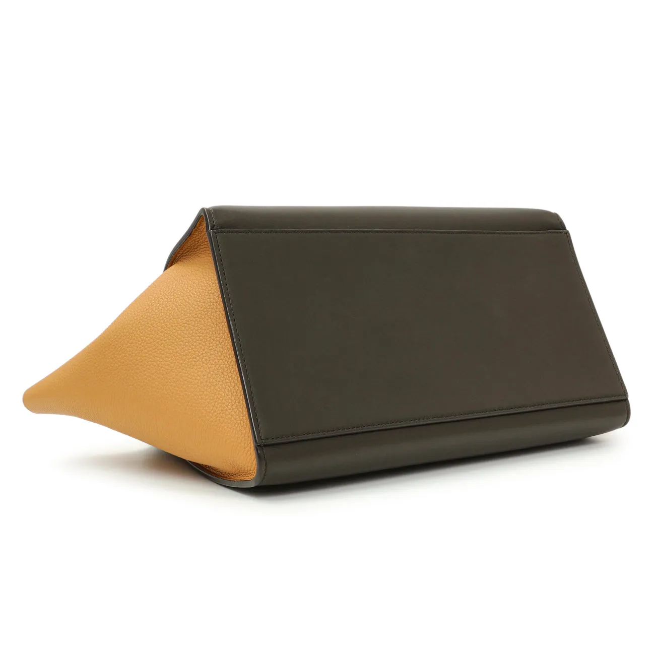 Celine Tricolor Calfskin Small Trapeze