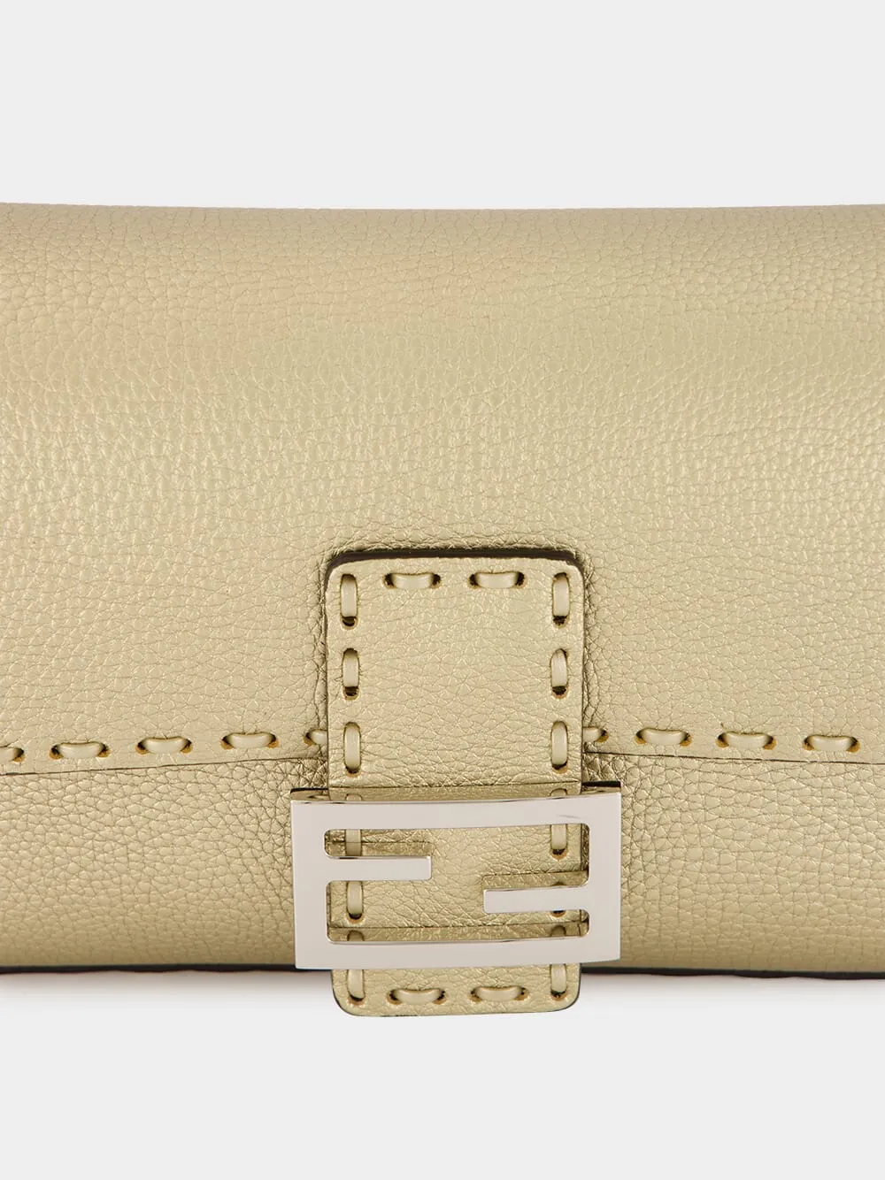 Champagne Gold Baguette Bag