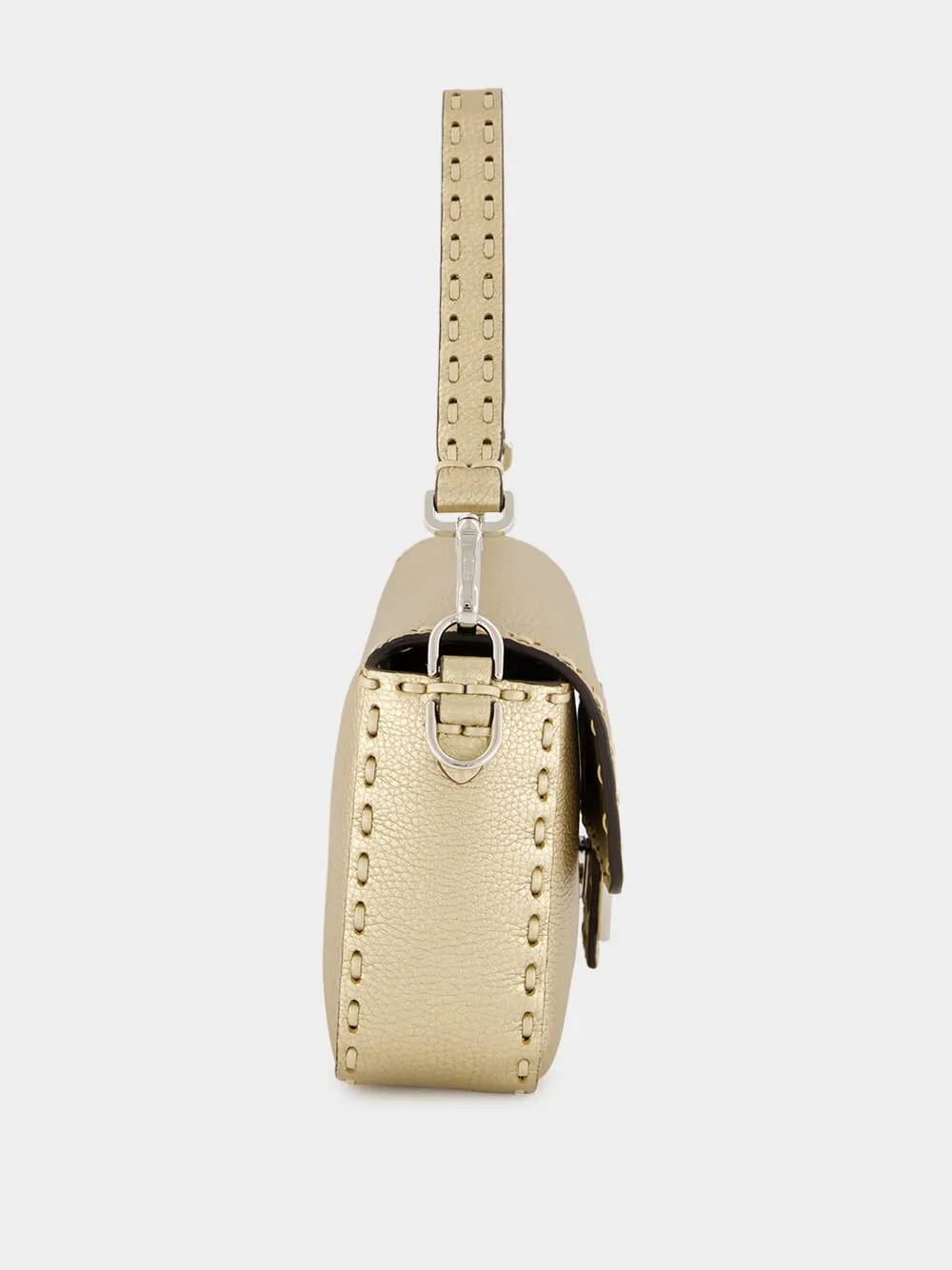Champagne Gold Baguette Bag