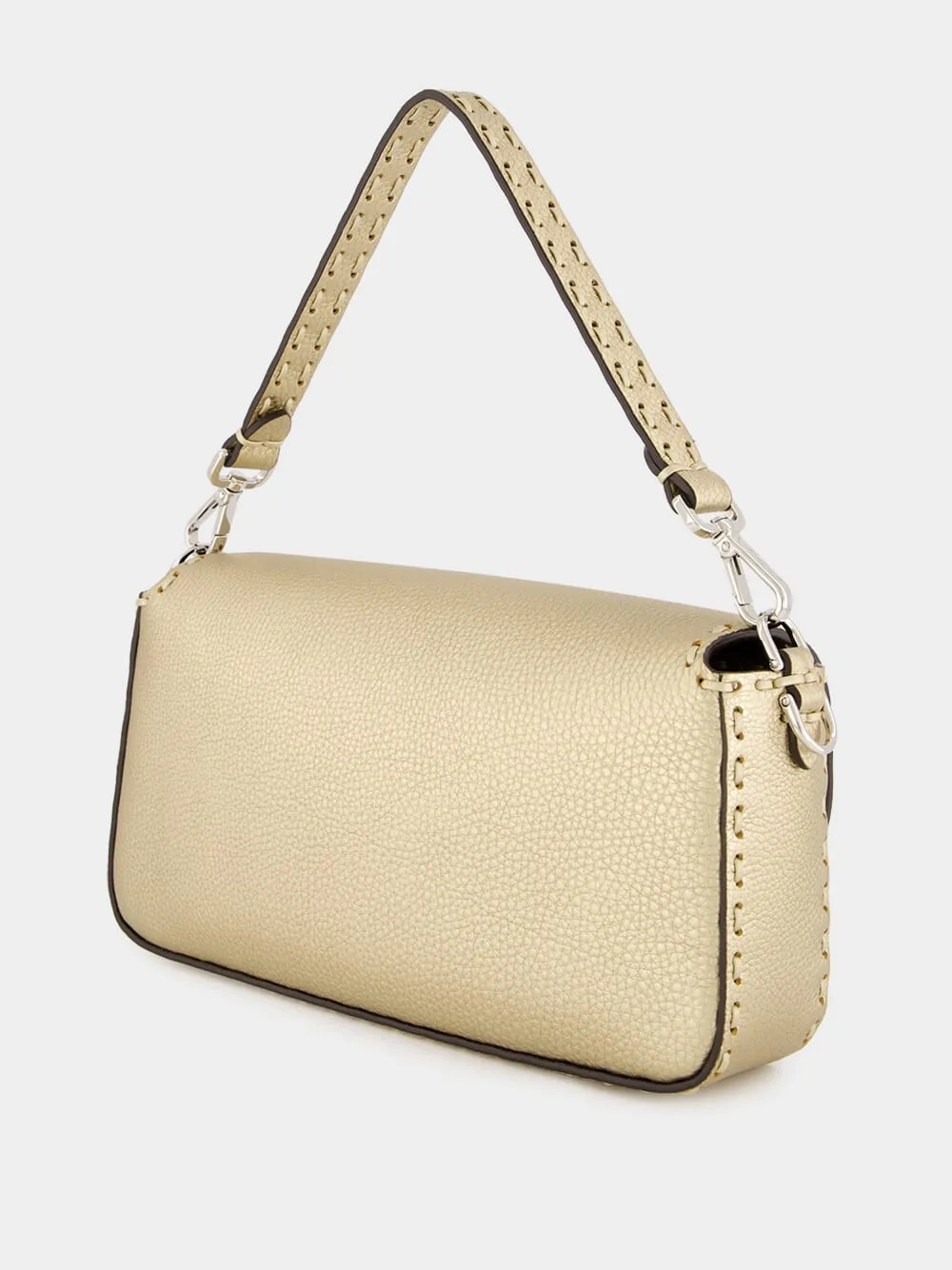Champagne Gold Baguette Bag