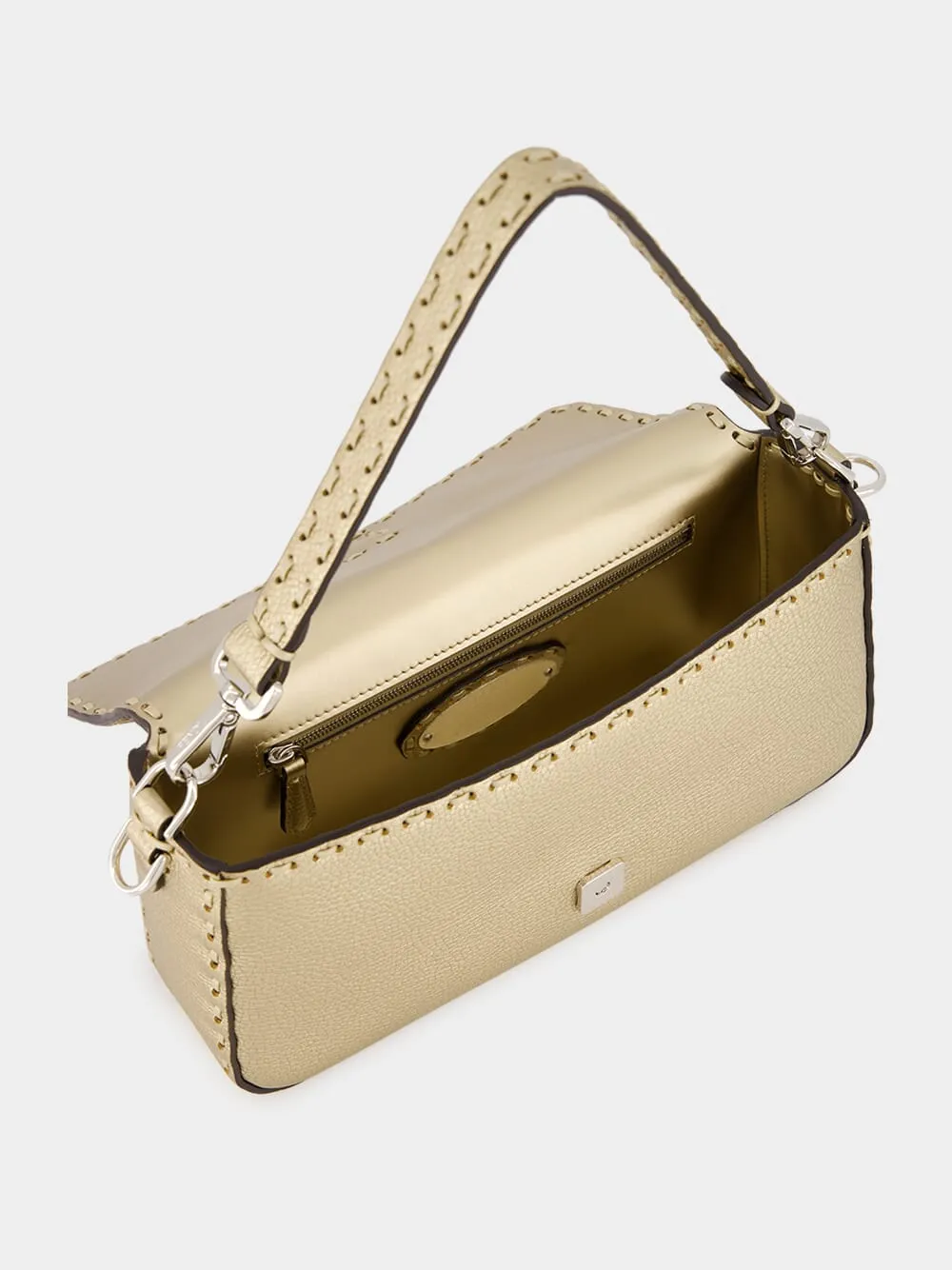 Champagne Gold Baguette Bag