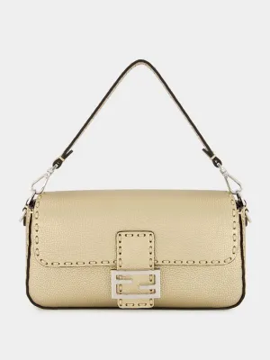 Champagne Gold Baguette Bag