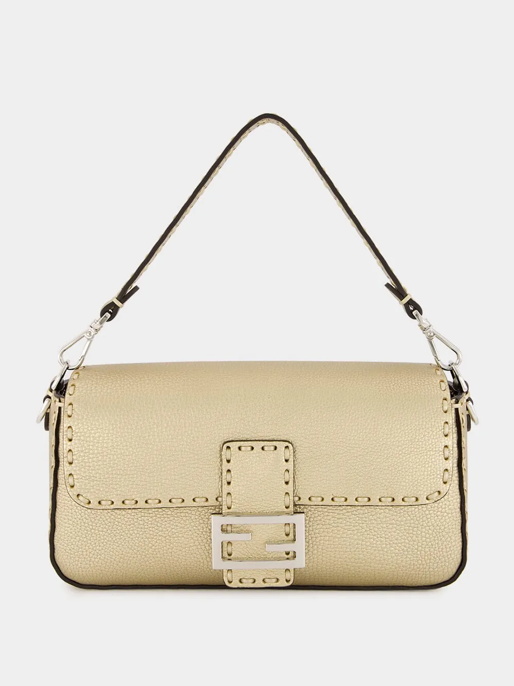 Champagne Gold Baguette Bag