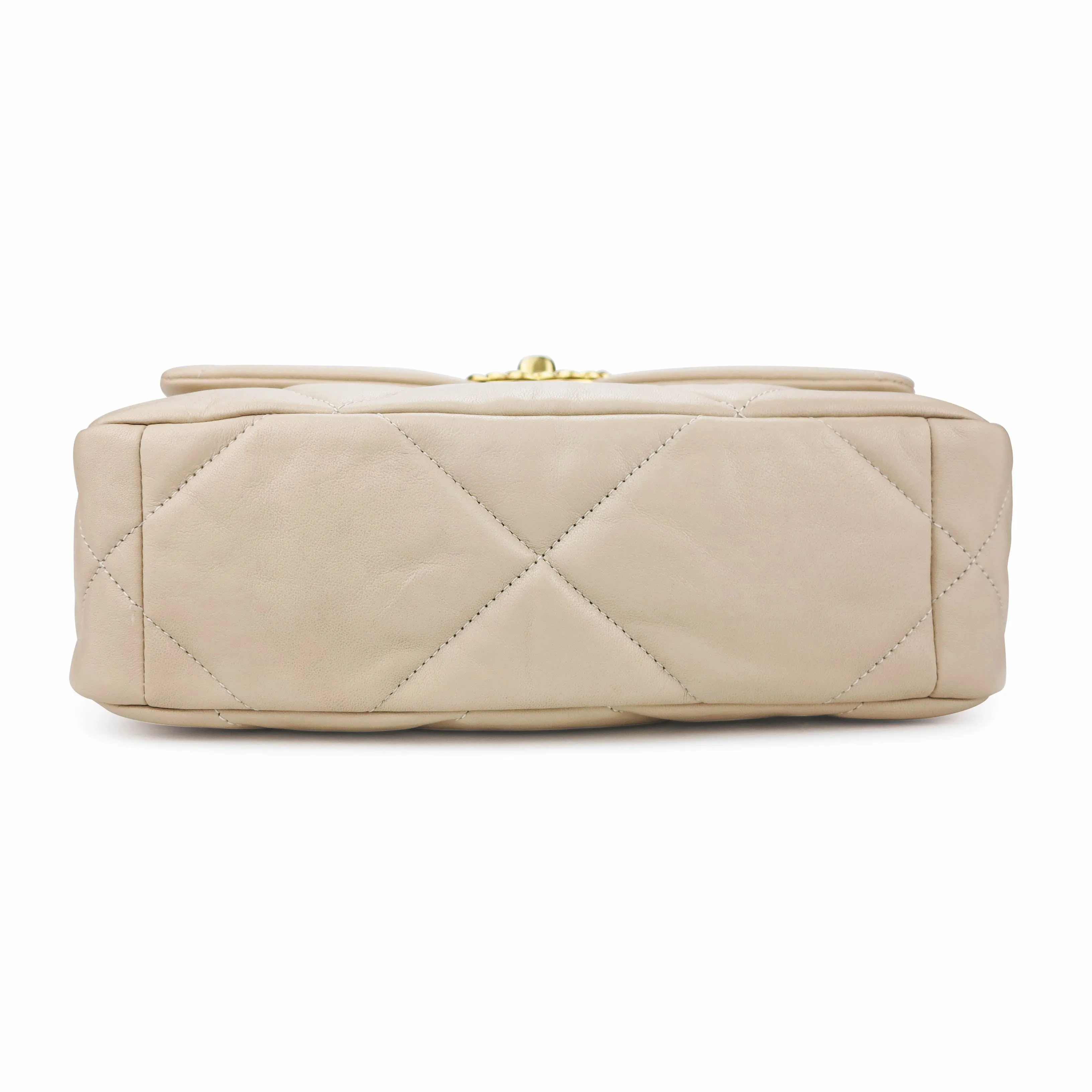 CHANEL 19 Small Flap Bag in 20S Light Beige Lambskin