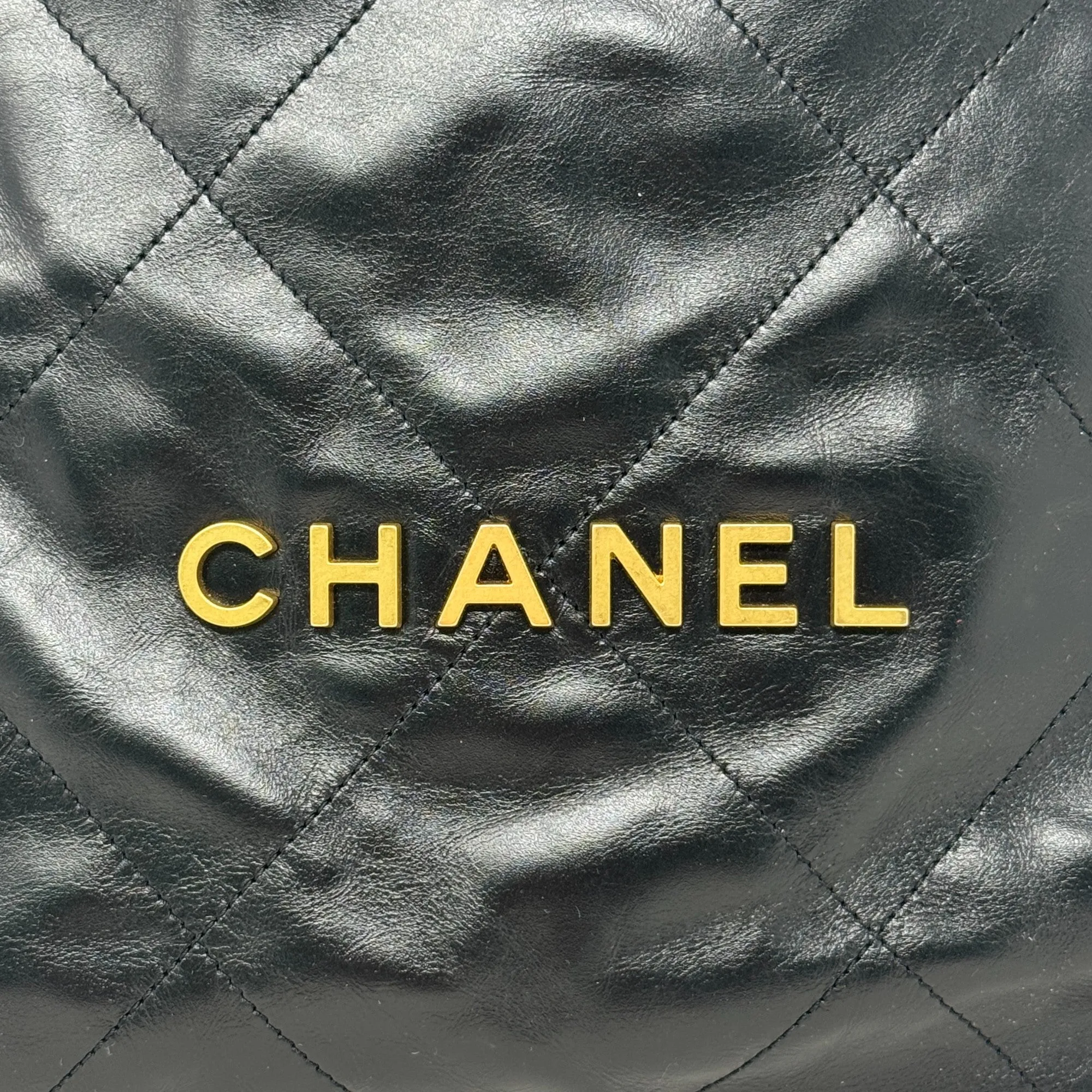 Chanel Black 22 Backpack