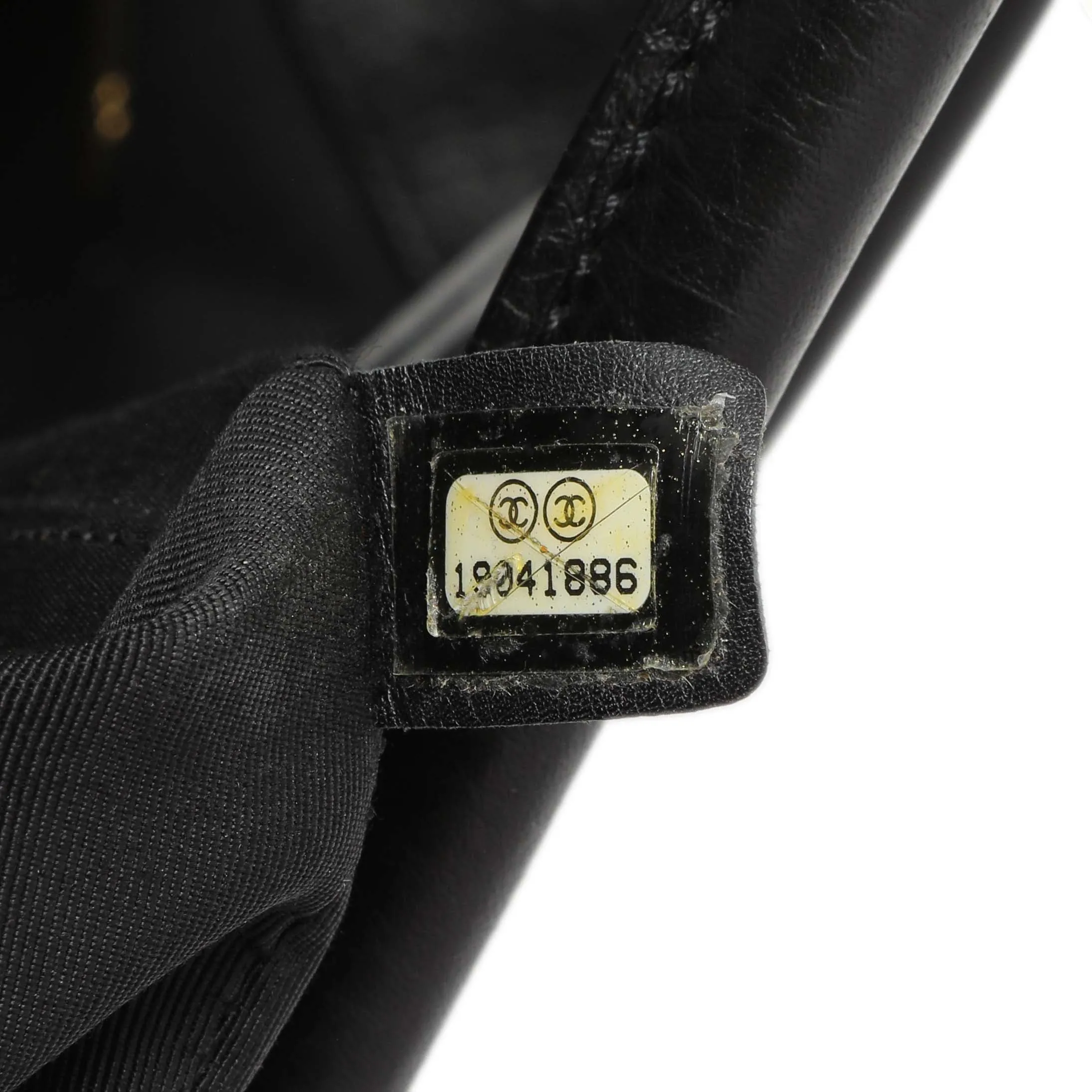 Chanel Black Calfskin Cerf Executive Shopper Tote