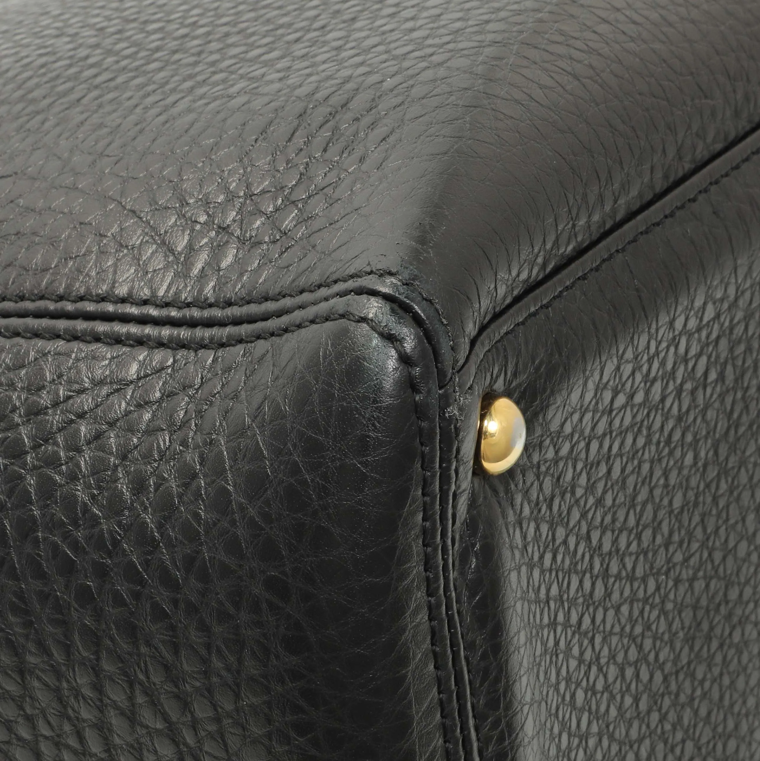 Chanel Black Calfskin Cerf Executive Shopper Tote