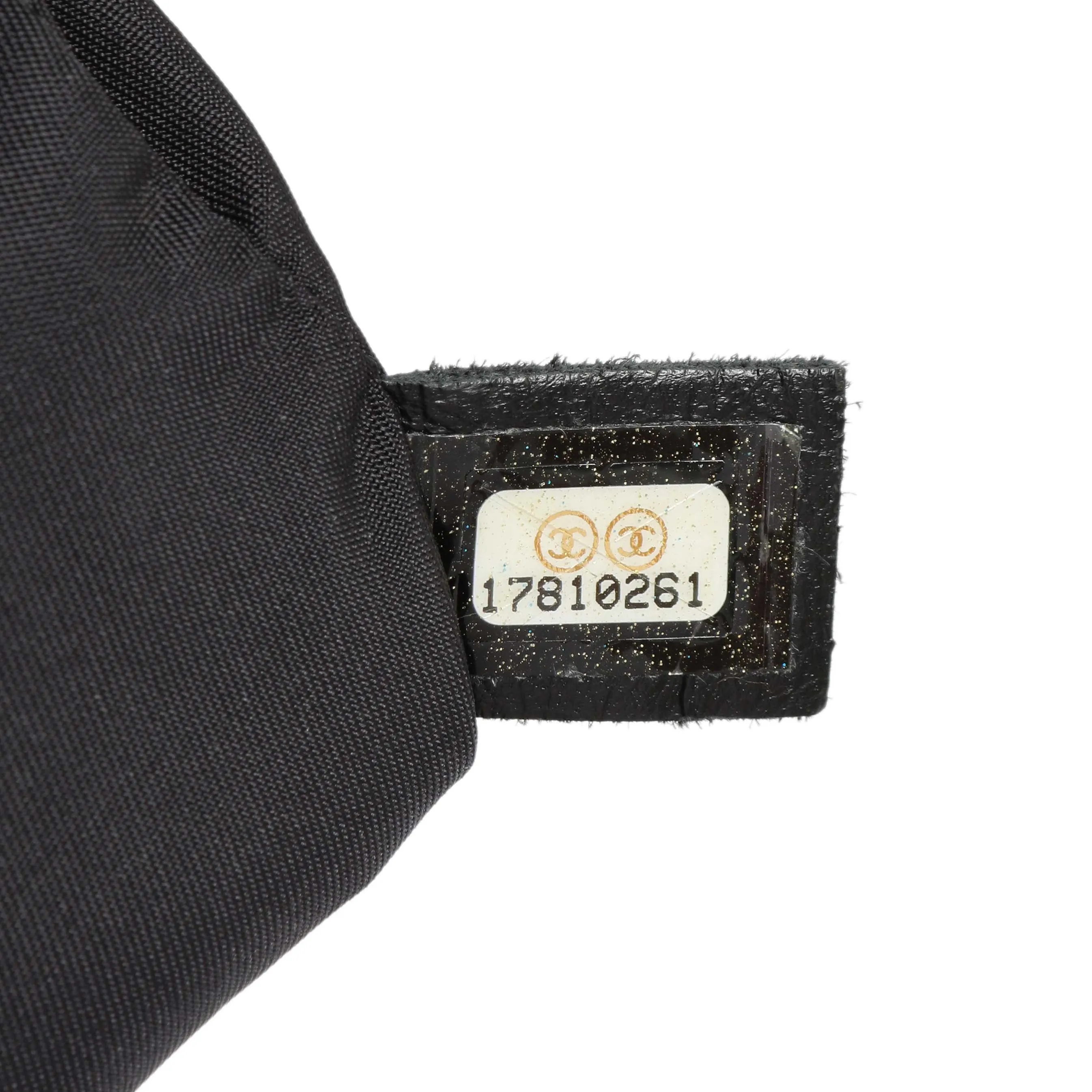 Chanel Black Coated Canvas Large Paris Biarritz Tote