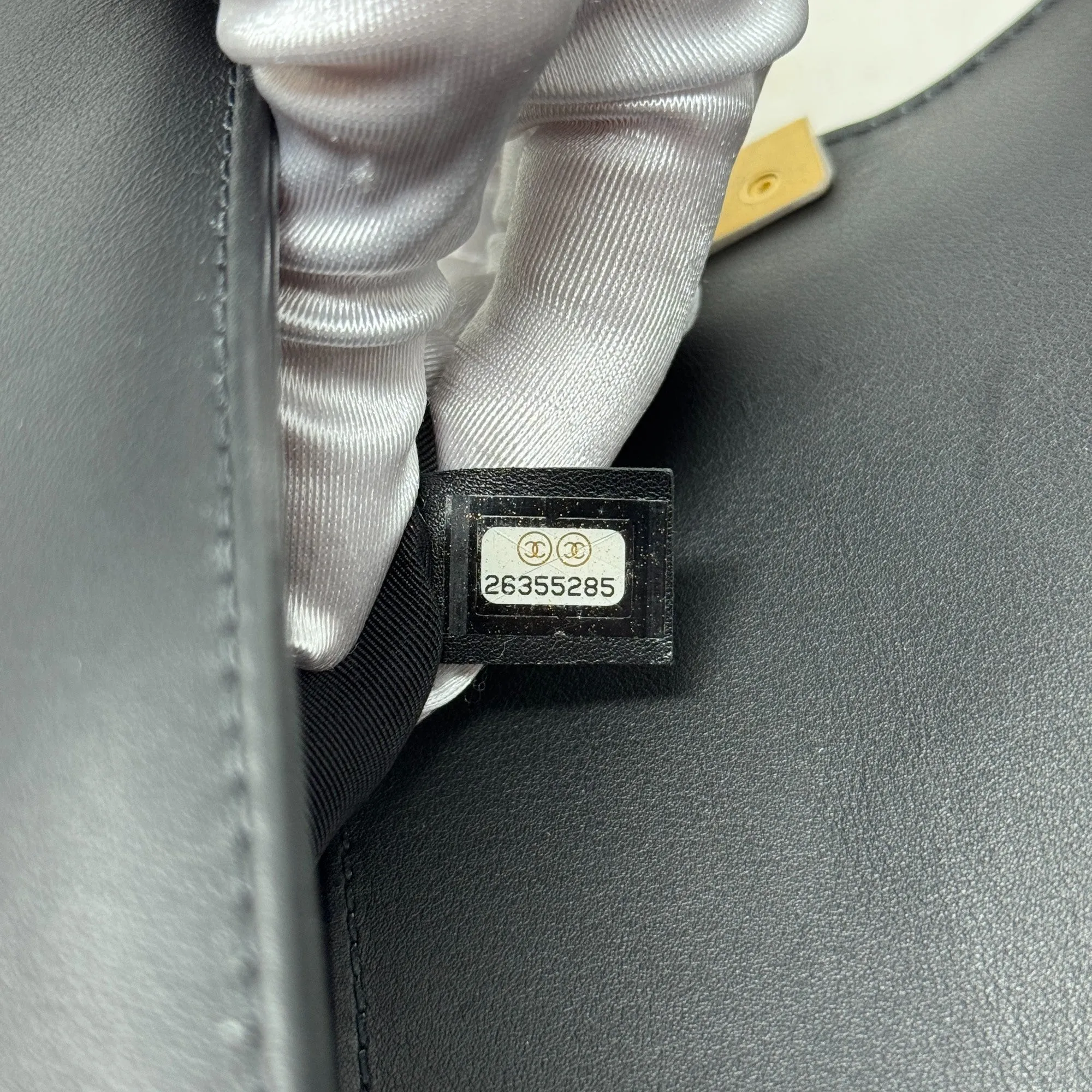 Chanel Black Medium Boy Top Handle