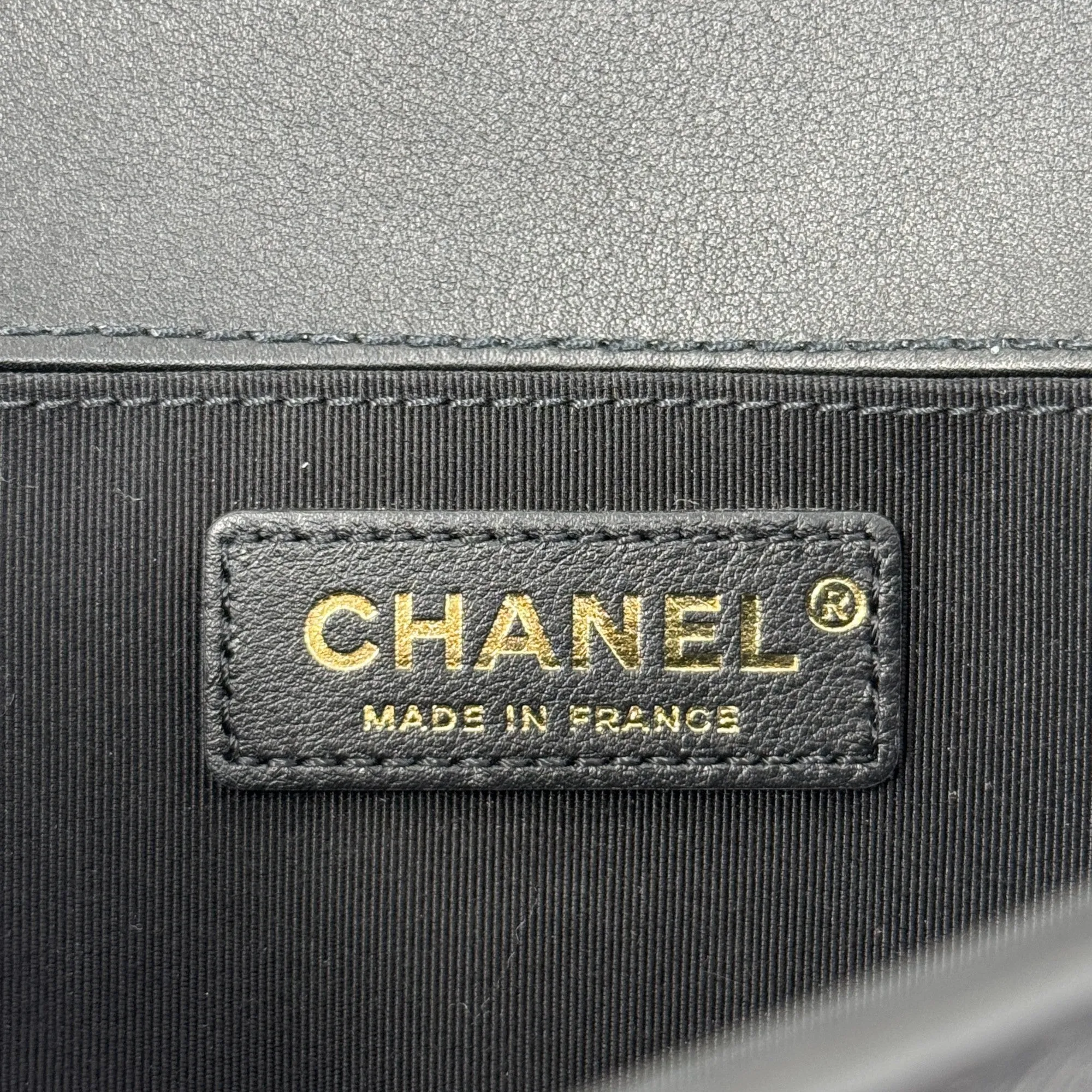 Chanel Black Medium Boy Top Handle