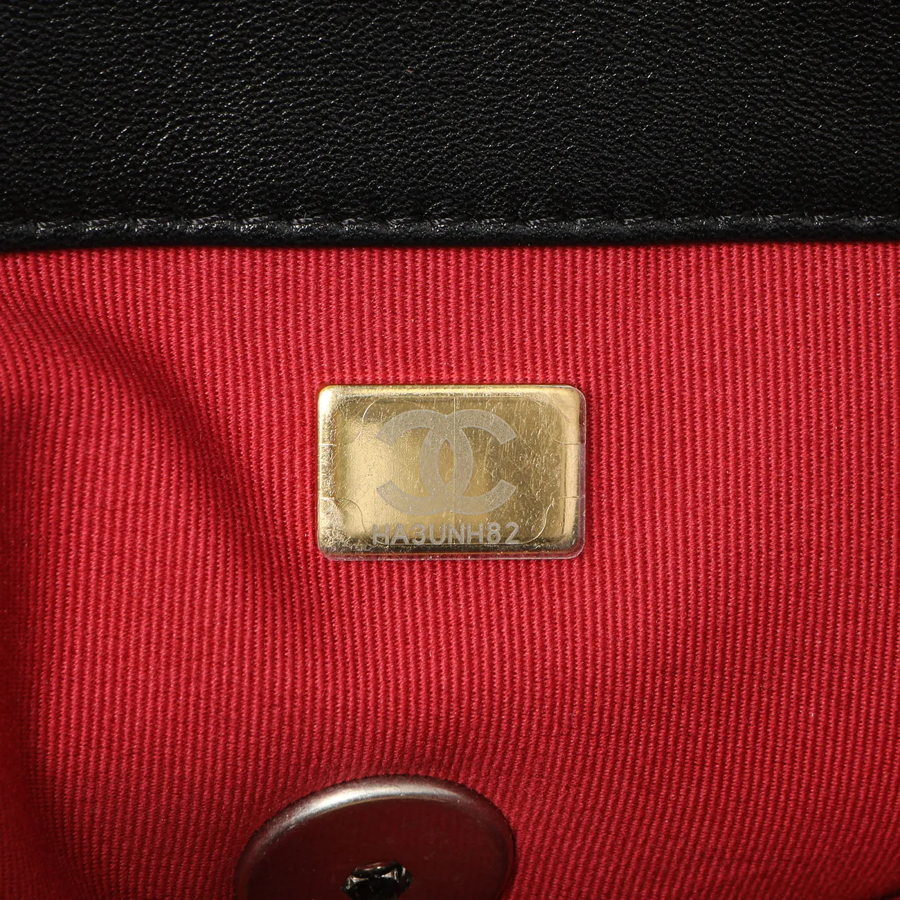 Chanel Black Quilted Lambskin Large 19 Flap