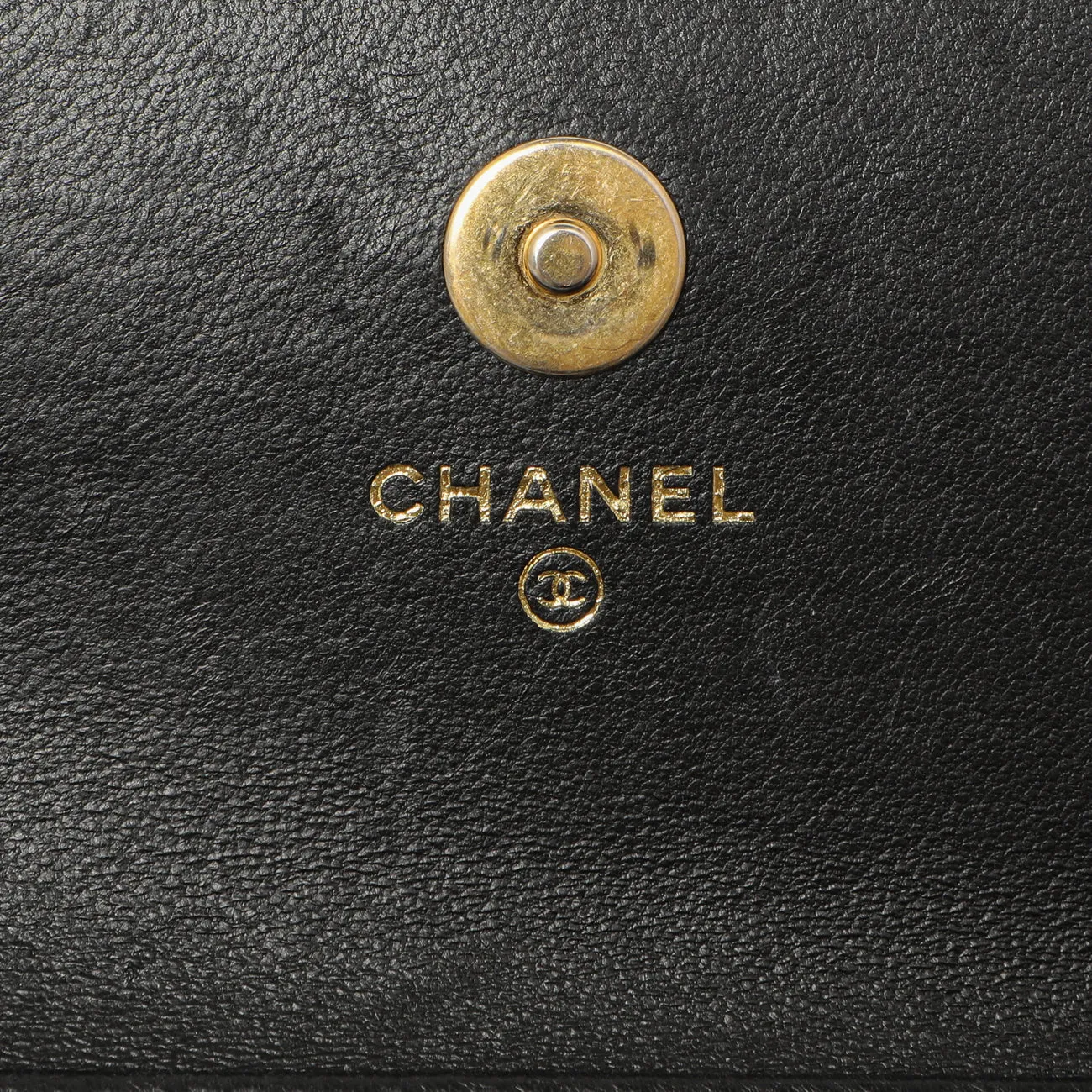 Chanel Black Quilted Lambskin Pearl Crush Clutch with Chain