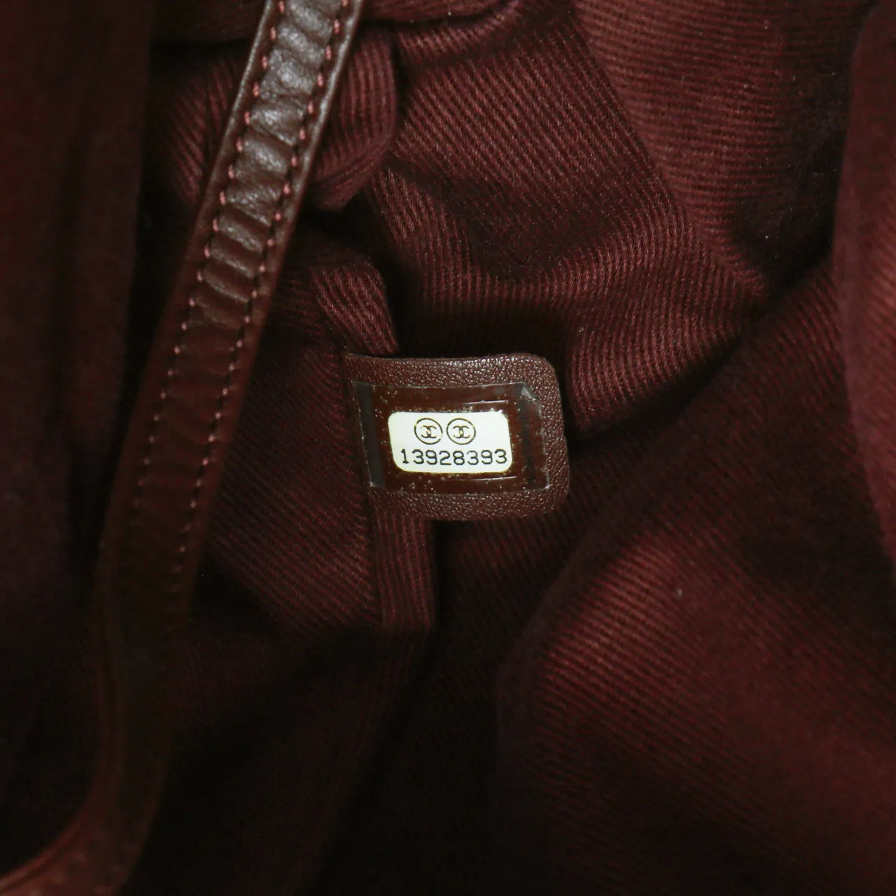Chanel Burgundy Quilted Iridescent Calfskin Small In The Mix Tote