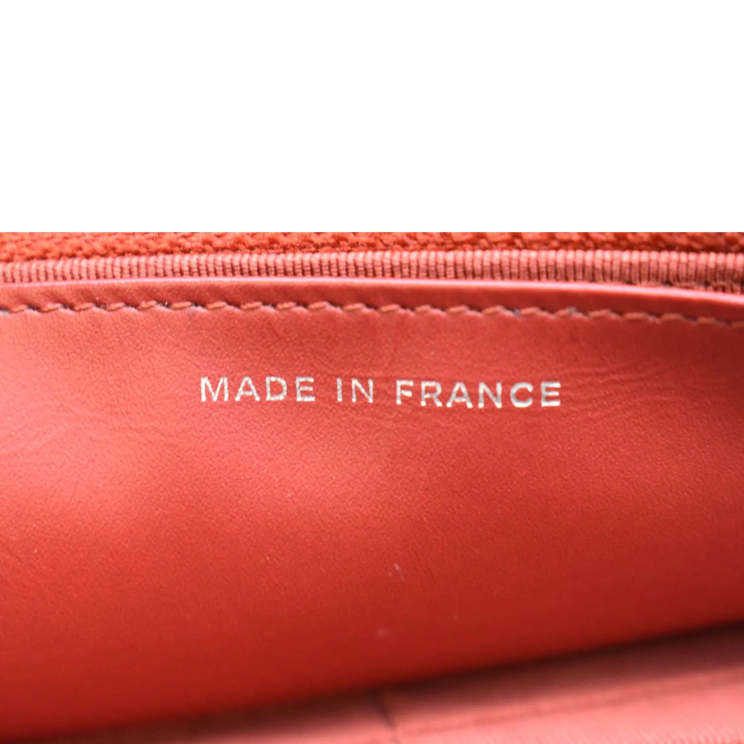 CHANEL CC WOC Caviar Leather Chain Crossbody Bag Red