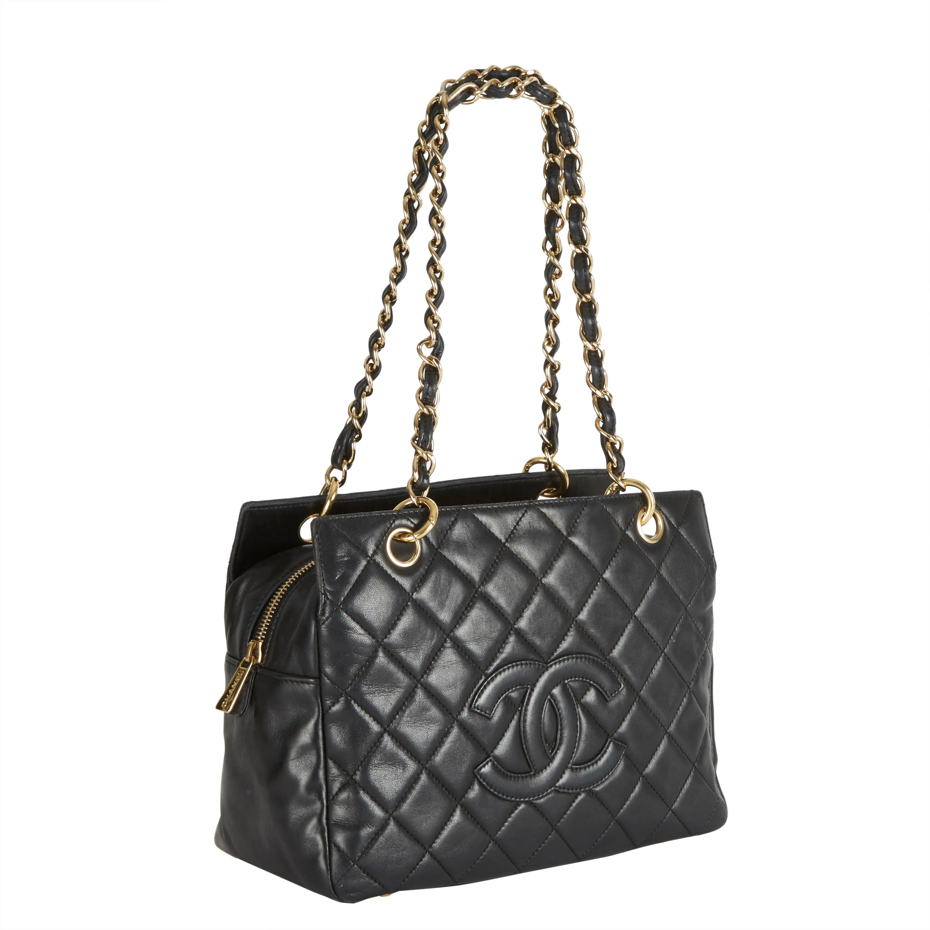 Chanel lambskin shoulder bag