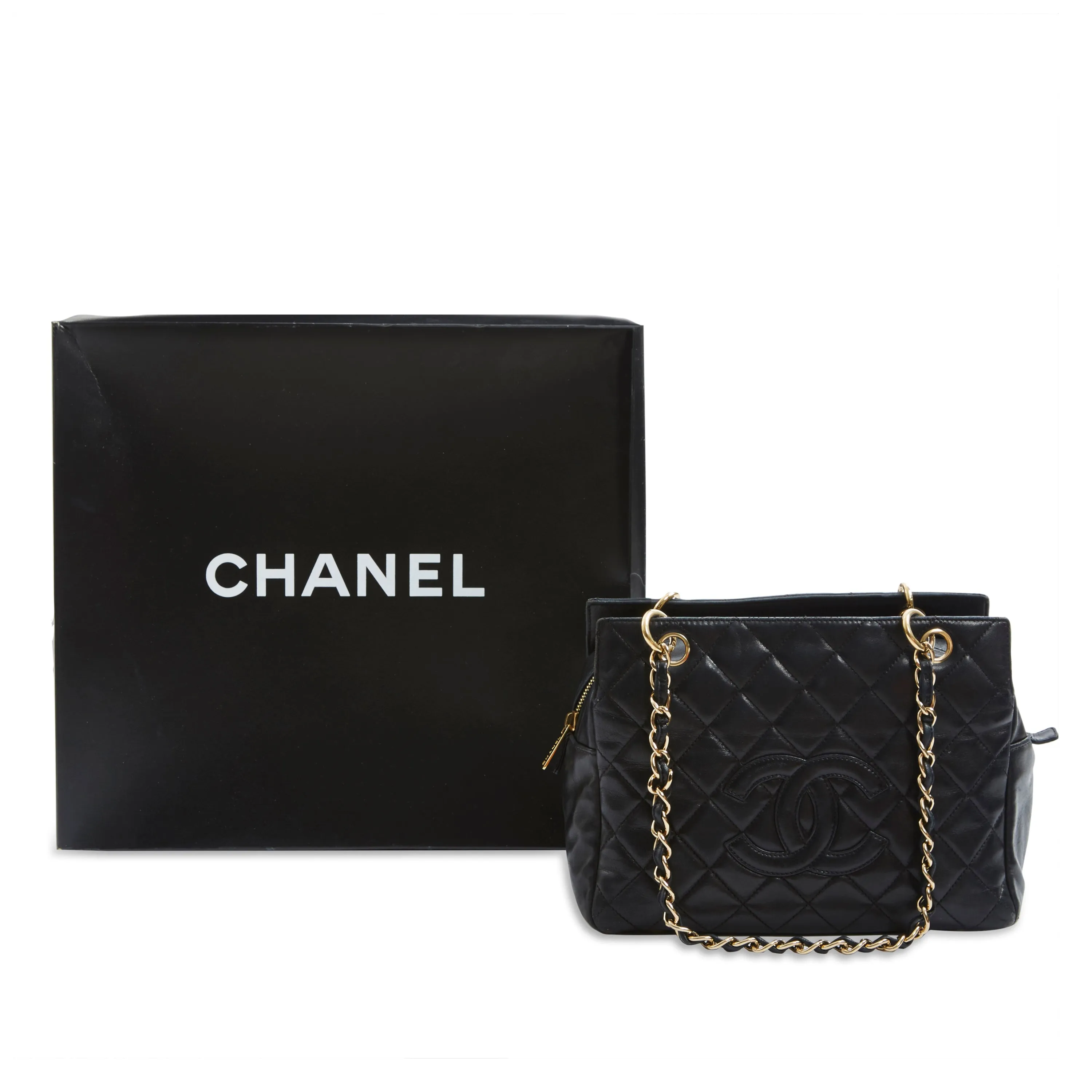 Chanel lambskin shoulder bag