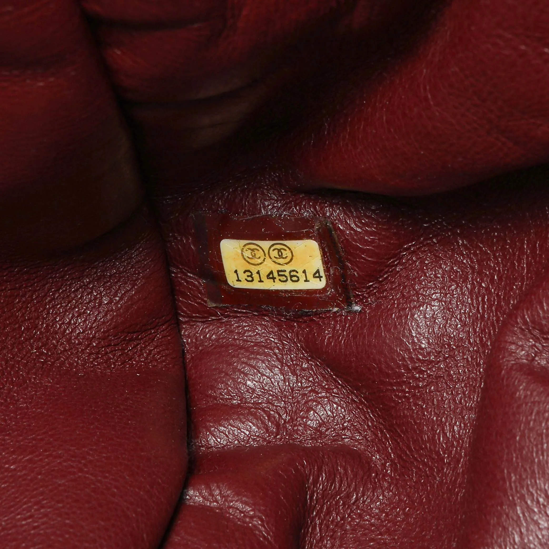 Chanel Light Gold Quilted Lambskin Coco Cocoon Bowler
