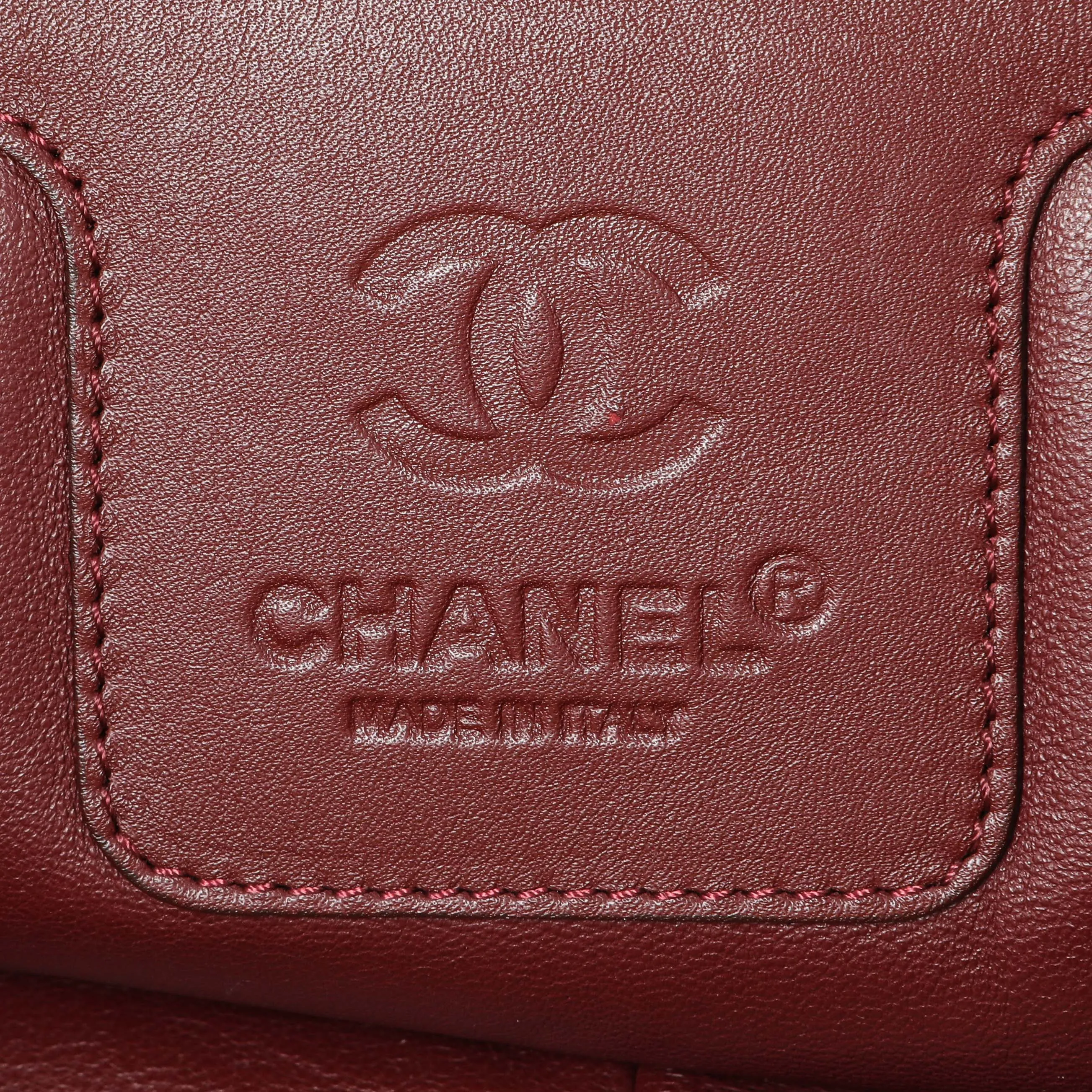 Chanel Light Gold Quilted Lambskin Coco Cocoon Bowler