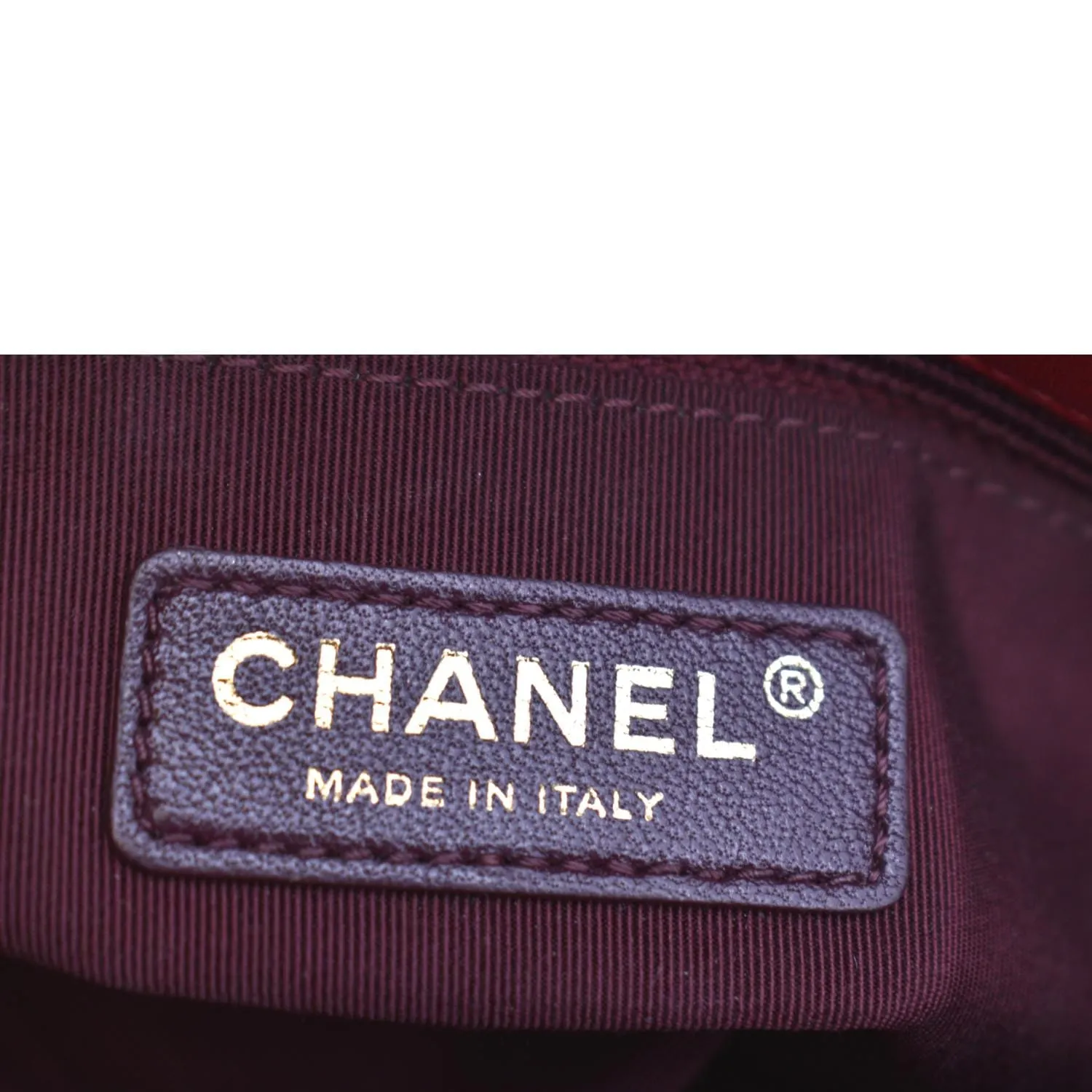 CHANEL Mademoiselle Vintage Flap Sheepskin Leather Shoulder Bag Red