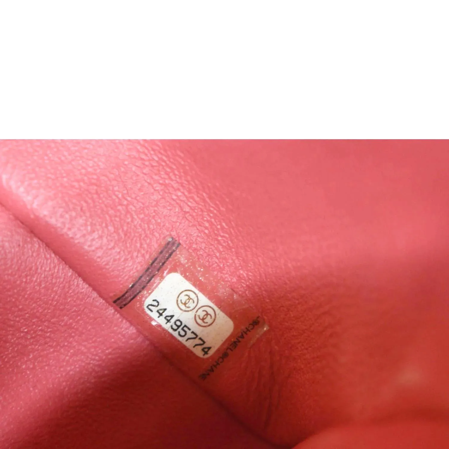 CHANEL Timeless Classic Square Flap Chevron Calfskin Leather Crossbody Bag Pink