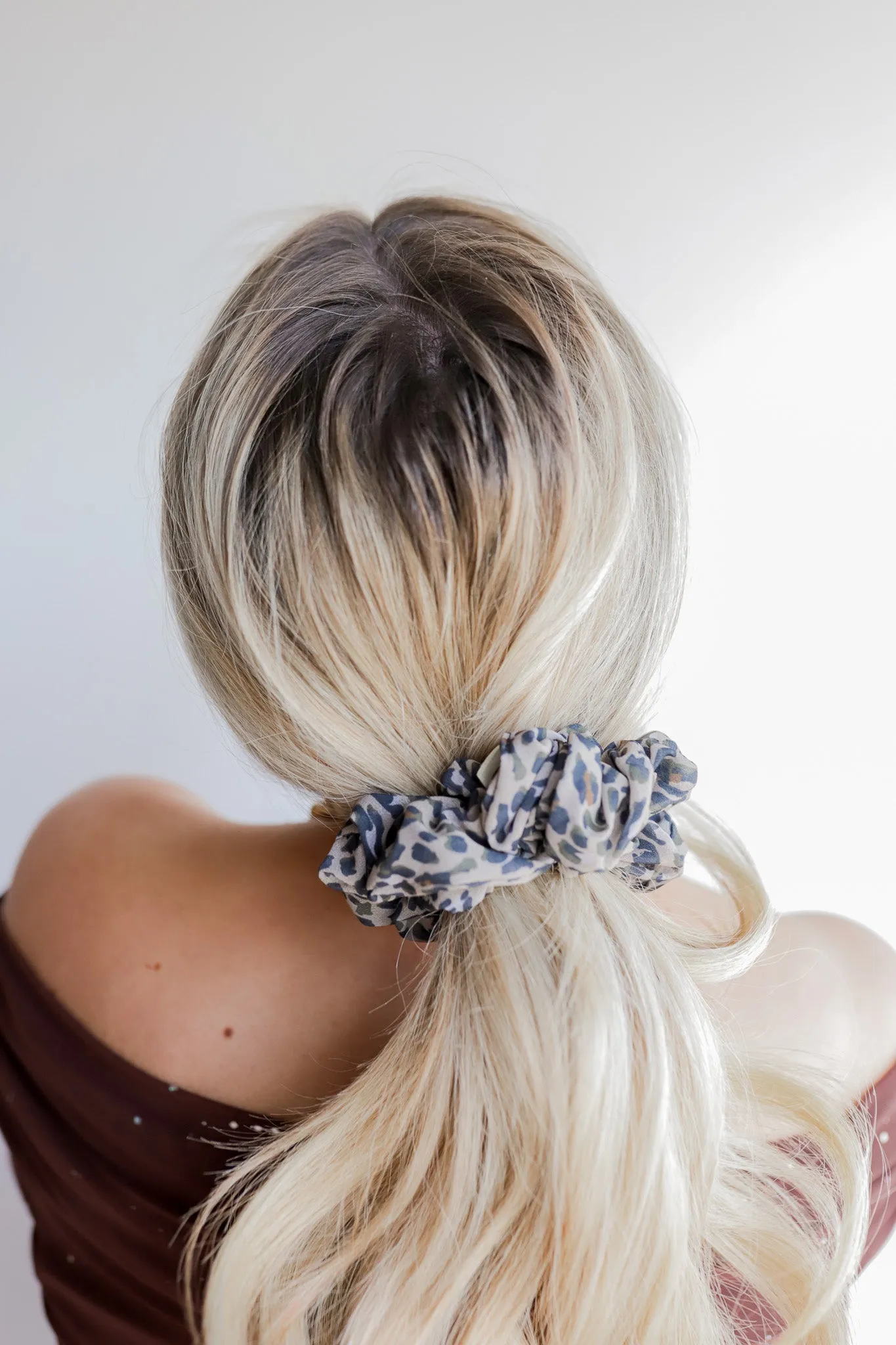 CHEETAH MIDI SCRUNCHIE