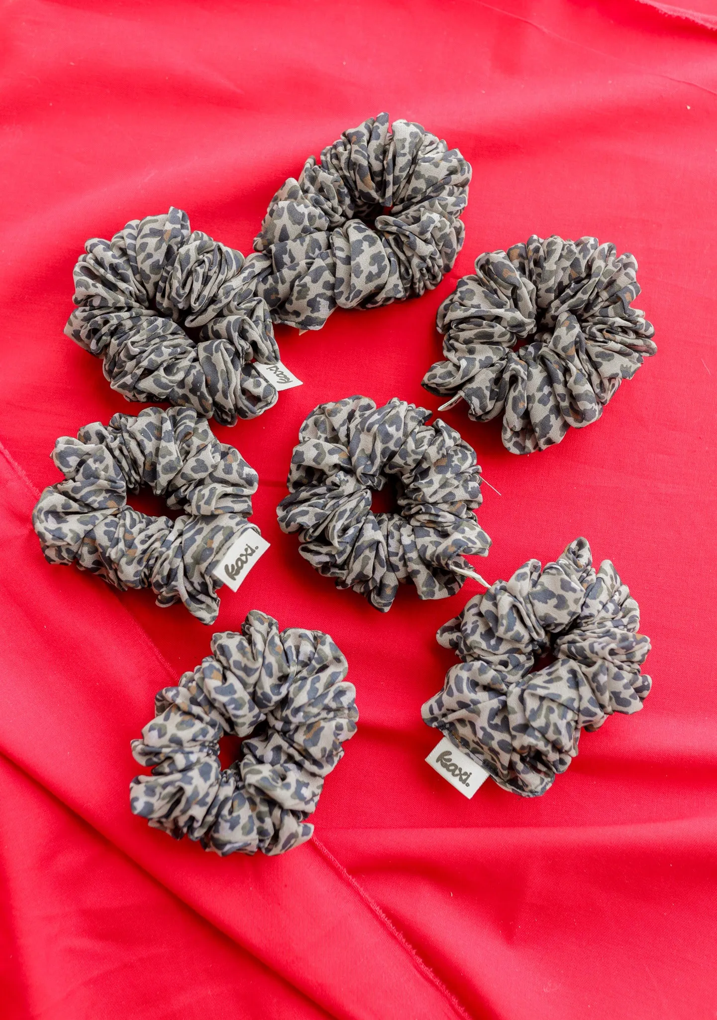 CHEETAH MIDI SCRUNCHIE