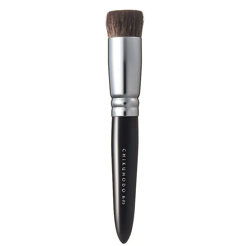 Chikuhodo Foundation Brush, Regular Series (R-P5 Black, RR-P5 Red)