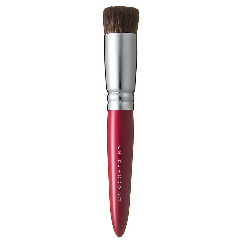 Chikuhodo Foundation Brush, Regular Series (R-P5 Black, RR-P5 Red)