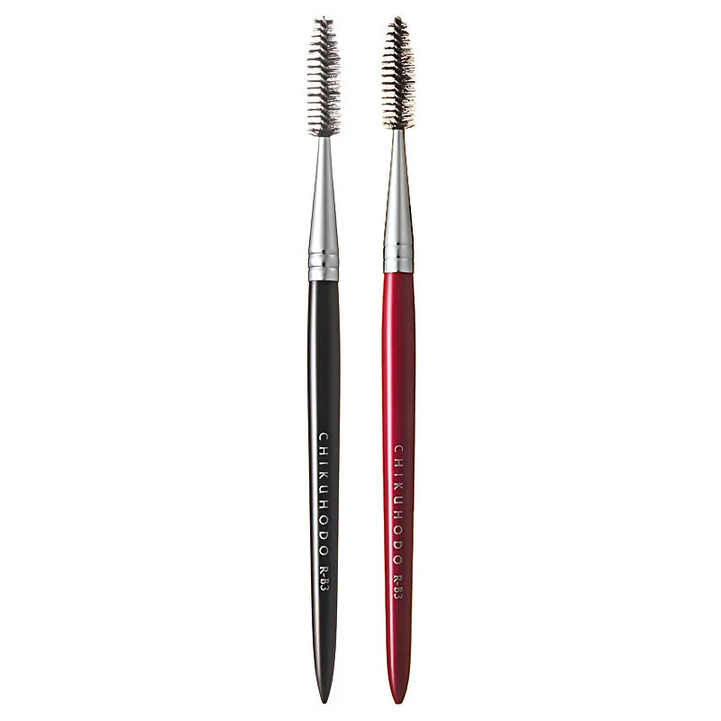 Chikuhodo Screw Brush, Regular Series (R-B3 Black, RR-B3 Red)