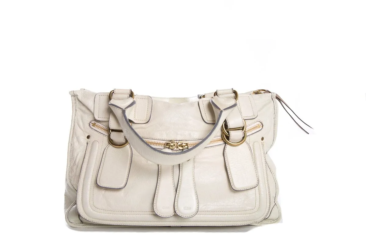 Chloé Ivory Handle Bag