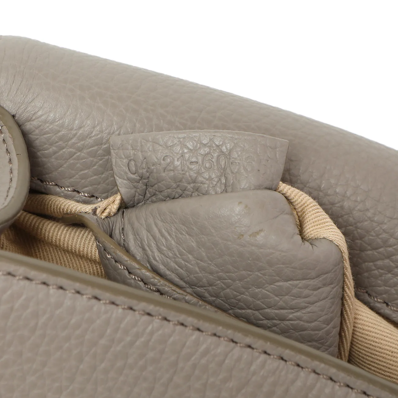 Chloe Grey Calfskin Mini Marcie