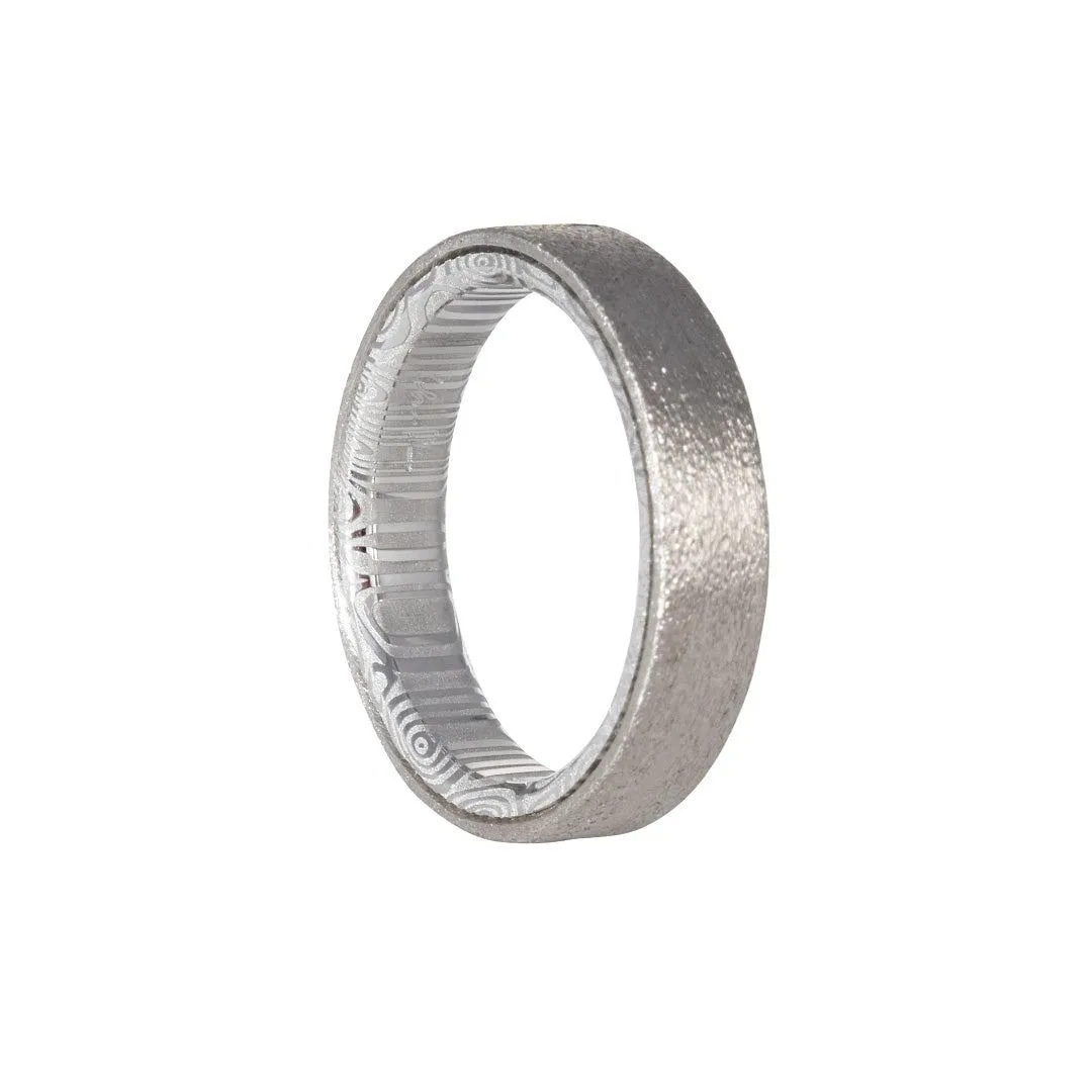 Chris Ploof - Interior Damascus Wood Band